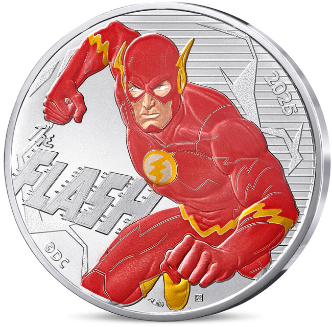 Flash 2025, stříbrná mince v blistru