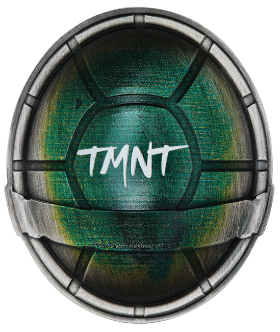 Želvy Ninja - krunýř 2025, stříbrná mince v etuji