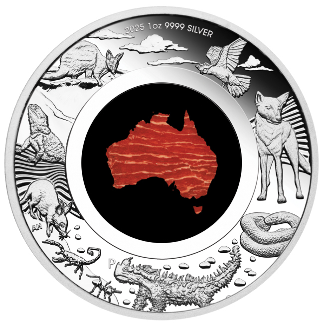 Austrálie - Great Southern Land, stříbrná mince v etuji, 1 oz 