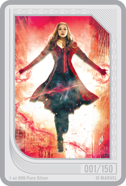 Scarlett Witch - Mint Trading Coin