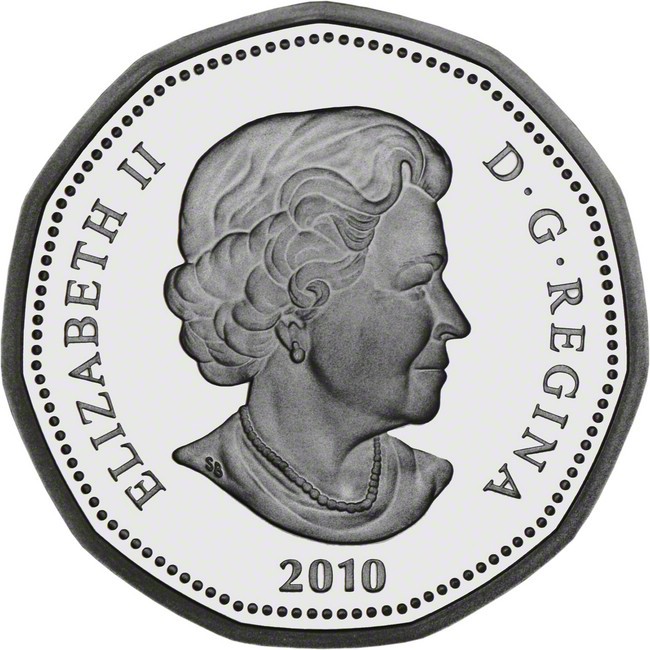 1 dolar Stříbrná mince Lucky Loonie - Vancouver