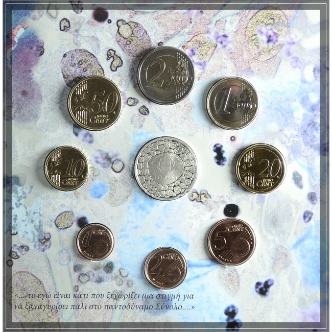 13,88 Euro Sada stříbrných mincí Řecko 2012 - George Papanikolaou 