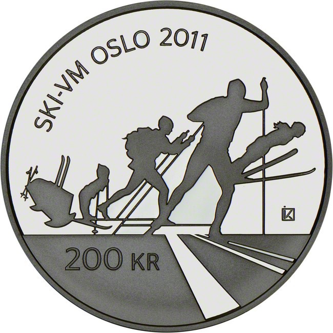 Mistrovství světa v klasickém lyžování 2011, stříbrná mince