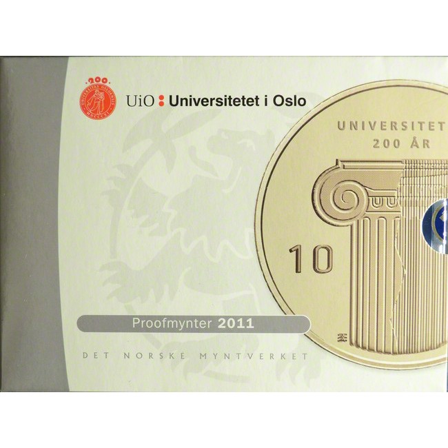 36,50 korun CuNi Sada mincí Norsko: 2011 PP