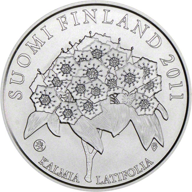 10 Euro Stříbrná mince Pehr Kalm - finský Europastern 2011 vydání OSN