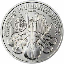 Strieborná minca Viedenskí filharmonici 2026, 1 oz - Investiční paket po 20 kusoch