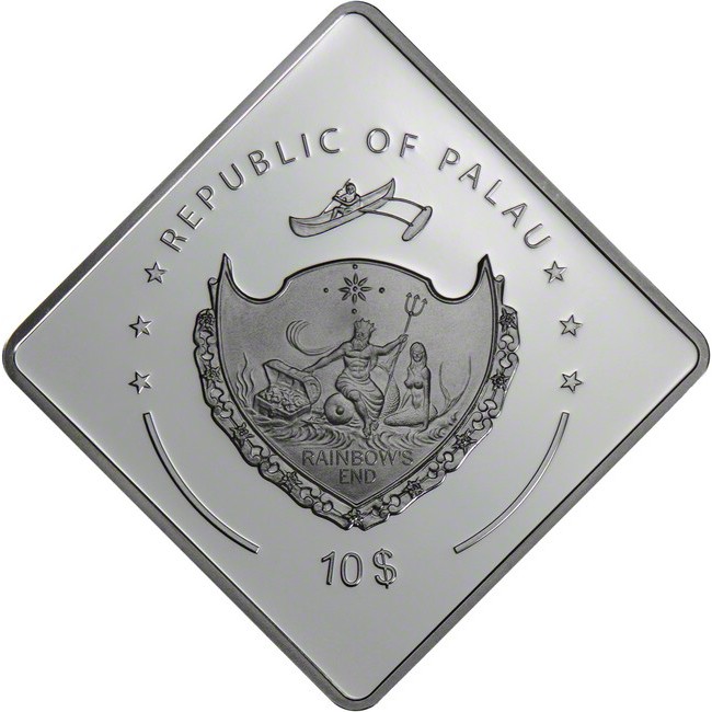 10 dolar Stříbrná mince Válečná loď - HMAS Austrálie PP