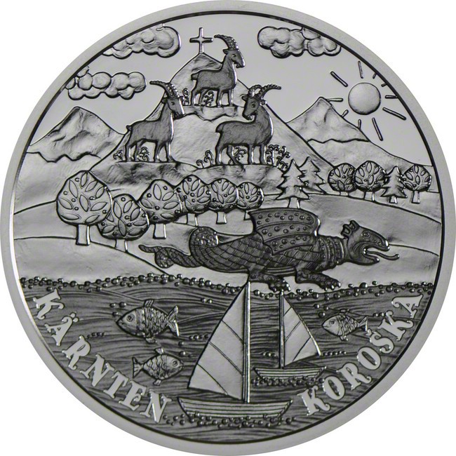 Korutany 2012, stříbrná mince