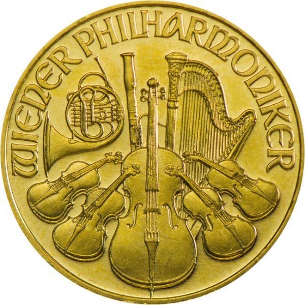Philharmoniker 1/4 Unze Gold ATS Prägung