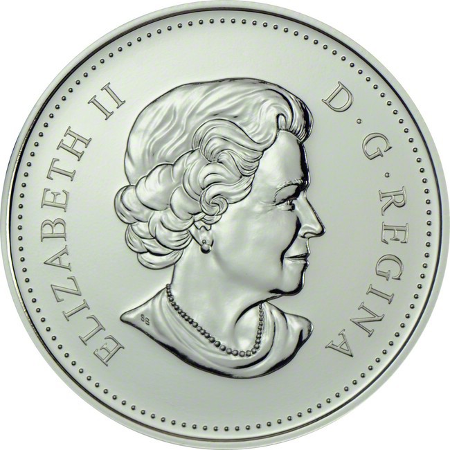 1 dolar Stříbrná mince 100 let Kanadské arktické expedice UN