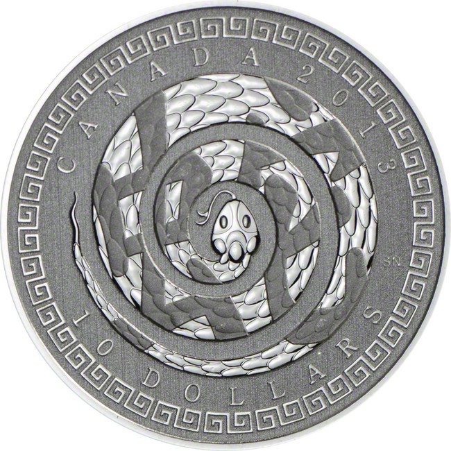 Rok hada 2013, stříbrná mince