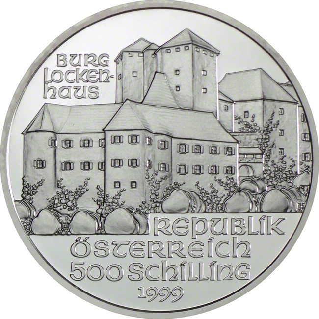 Zámek Lockenhaus, stříbrná mince