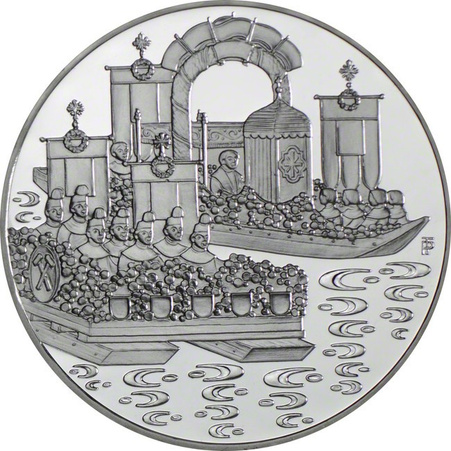 Region jezer - 500 Schilling, stříbrná mince