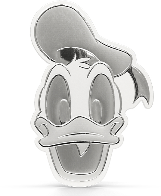 Kačer Donald 2026, stříbrná mince v etuji, 15 g