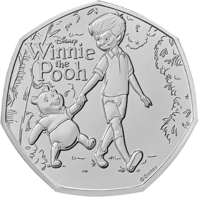 Winnie the Pooh (Medvídek Pú) 2026, CuNi mince v blistru