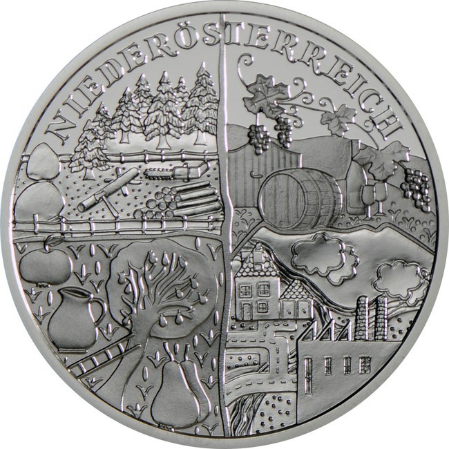 Dolní Rakousko, 16 g stříbra