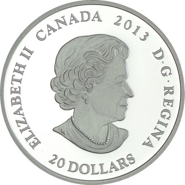 20 dolar Stříbrná mince Současné kanadské umění PP