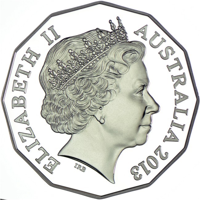 0,50 dolar Stříbrná mince Austrálie - 50 Centů 2013 PP