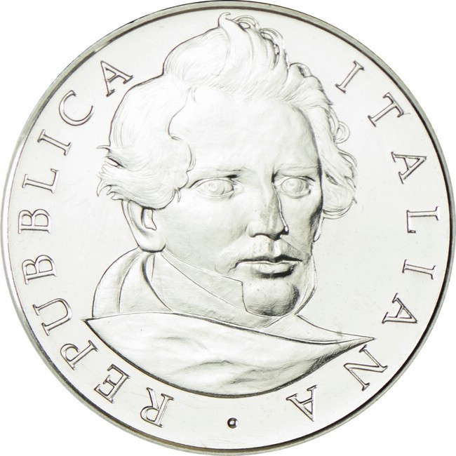 Guiseppe Belli Giachino, stříbrná mince